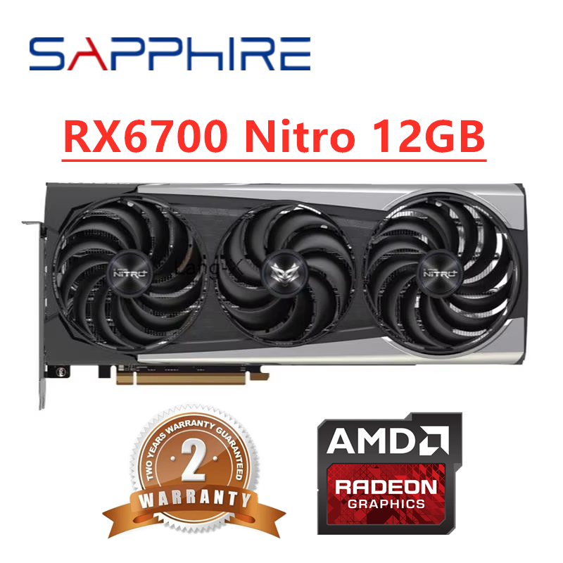 Home Cooking Videos - GPU الياقوت RX 6700 XT 6700XT