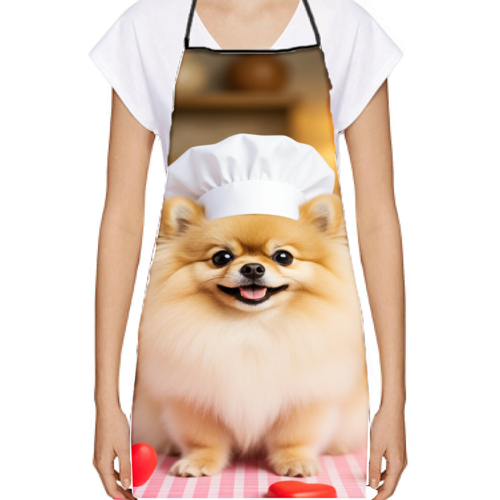 مريلة طهي لطيفة على شكل كلب بو - مراجعة Home Cooking For Dogs وسعره