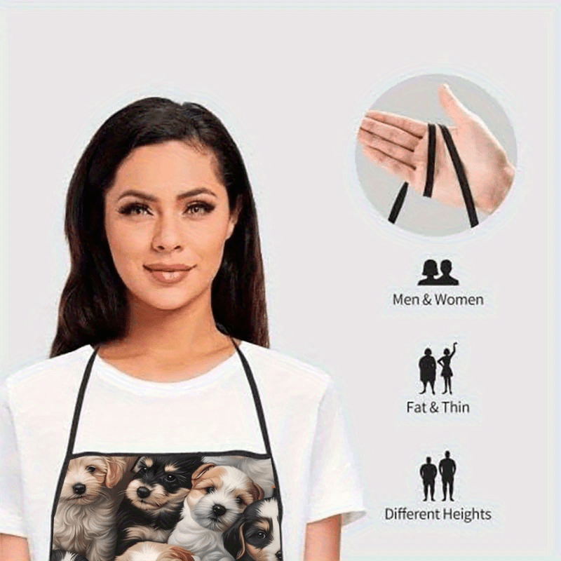 مريلة مطبخ منزلية بتصميم زهور  - مراجعة Home Cooking For Dogs وسعره