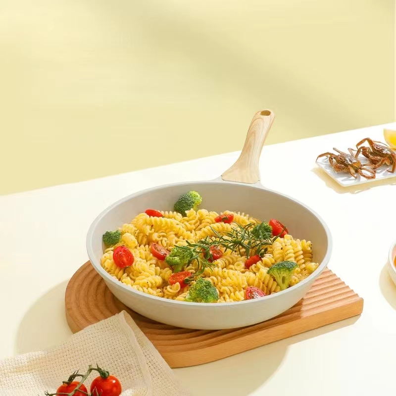 مقلاة ووك متينة غير لاصقة، وعا - مراجعة Home Cooking Cookbook وسعره